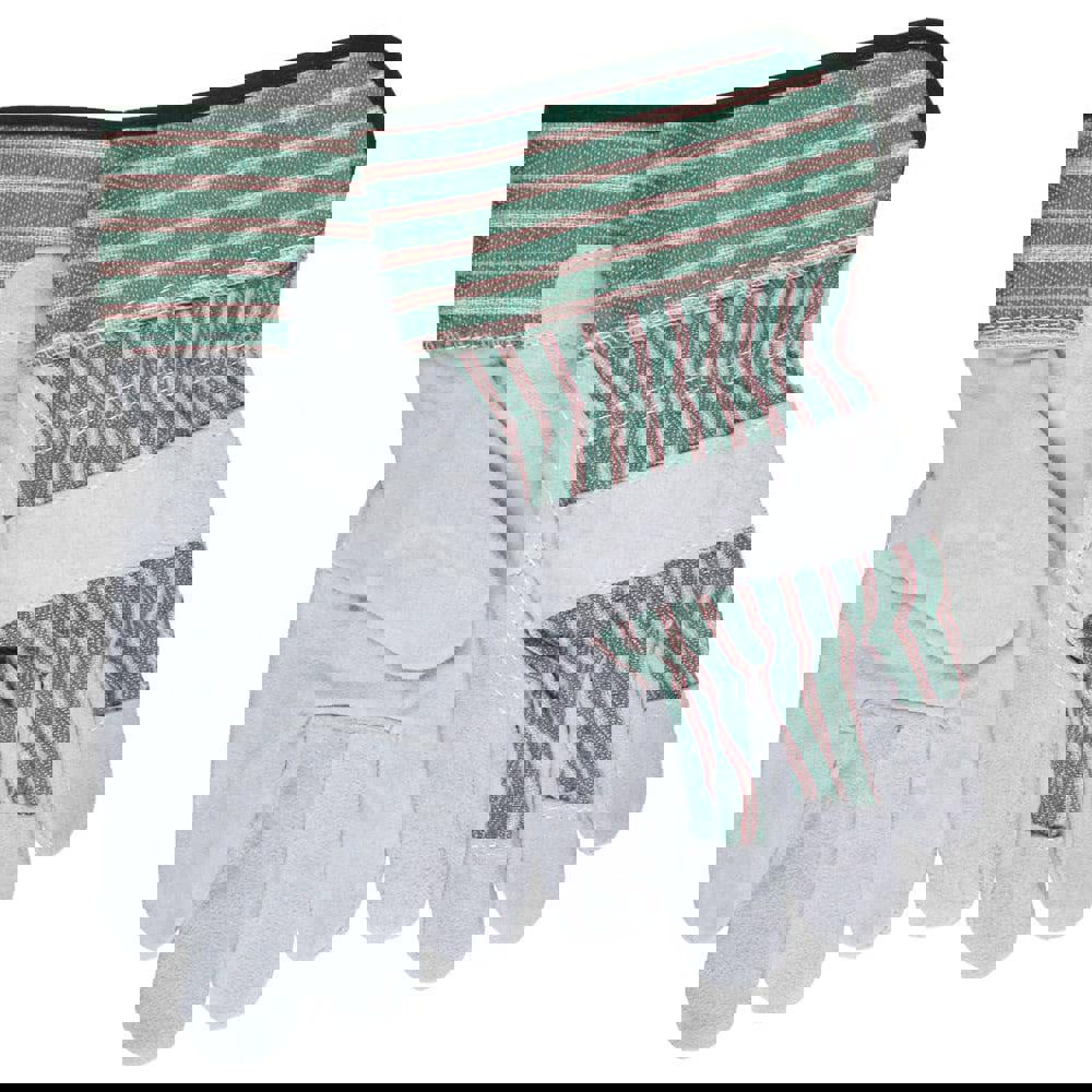 Gloves: Size XL, Fleece-Lined, Cowhide